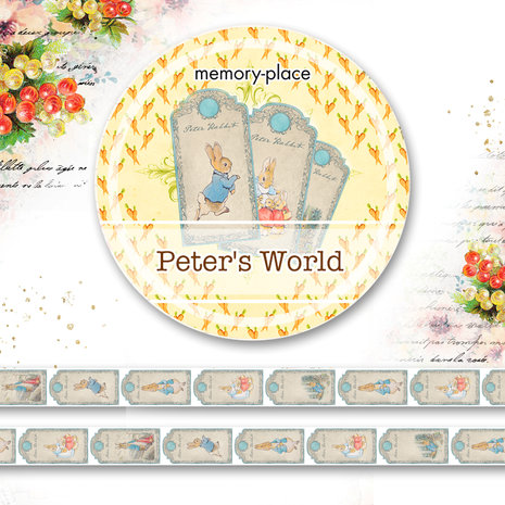 Memory Place - Peter's World Washi Tape 2