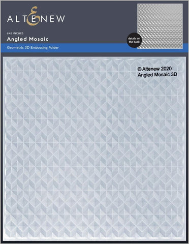 Altenew - Angled Mosaic 3D Embossing Folder