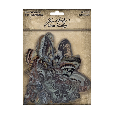 Idea-ology - Tim Holtz Halloween Transparencies, Moths