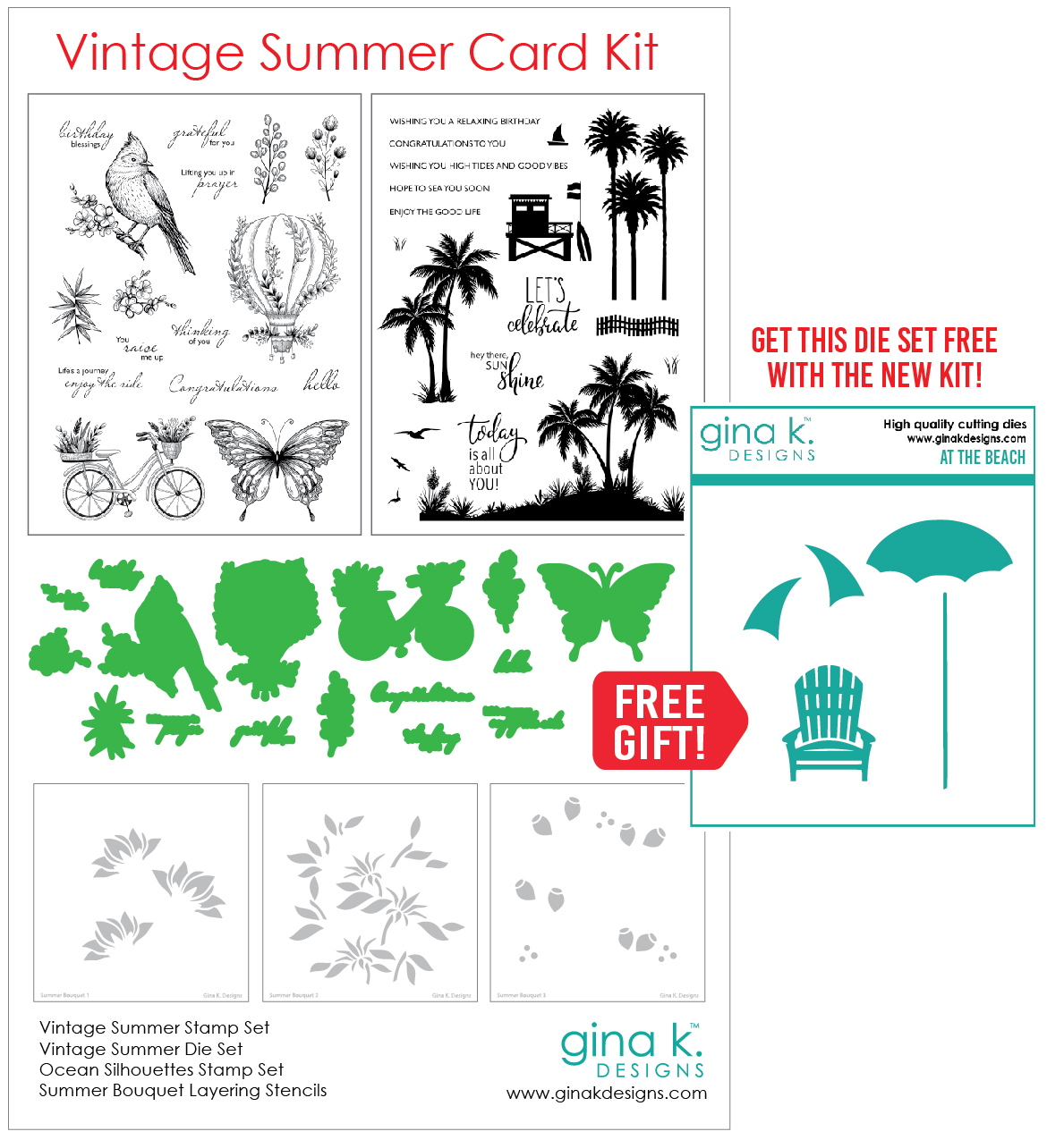 Gina K Designs - KIT-Vintage Summer