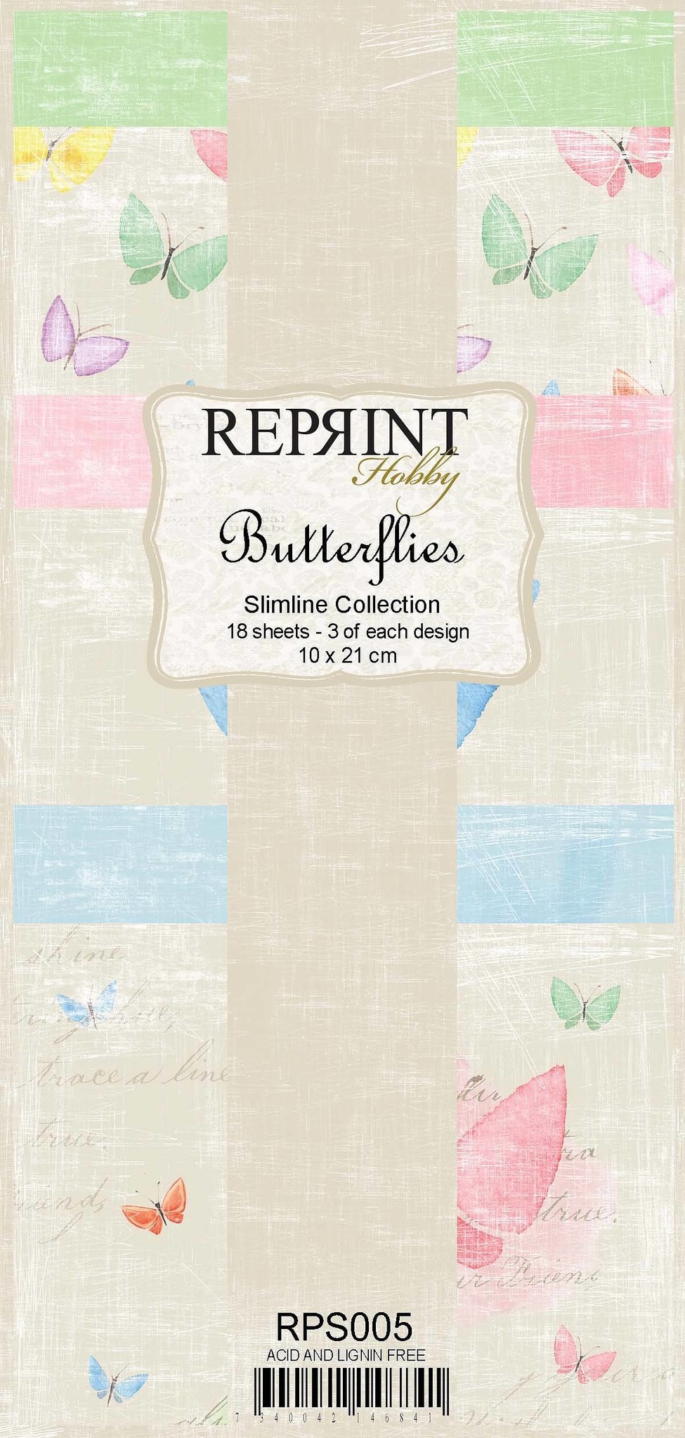 reprint-butterflies-slimline-paper-pack-rps005