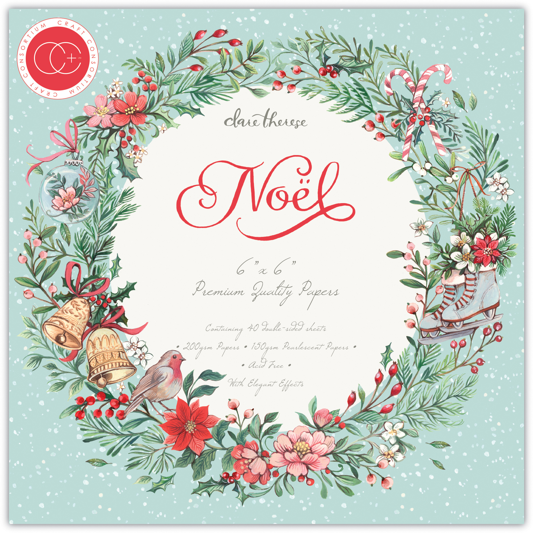 craft-consortium-noel-6x6-inch-paper-pad-ccppad020