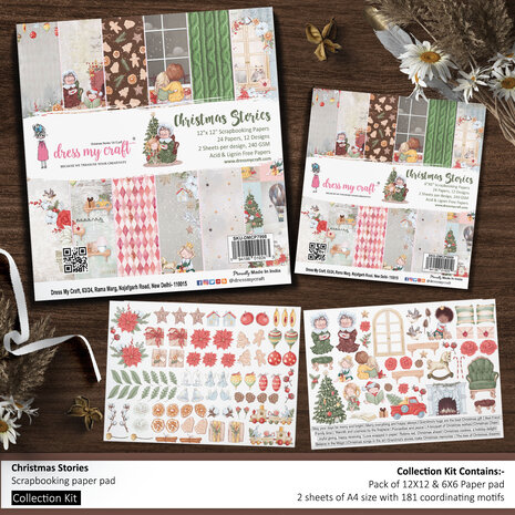 Dress My Craft - Christmas Stories Collection Kit