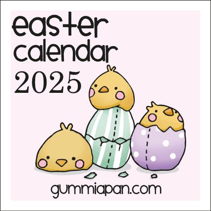 VORBESTELLUNG Gummiapan: Gummiapan Mini Calendar - Easter 2025