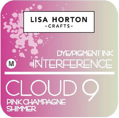 Lisa Horton Crafts Interference Ink Pad - Pink Champagne Shimmer