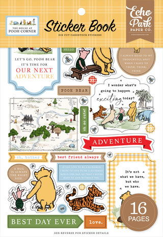 Echo Park - The House At Pooh Corner Sticker Book 