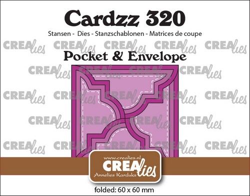 Crealies Cardzz Tasche und Umschlag – klassisch