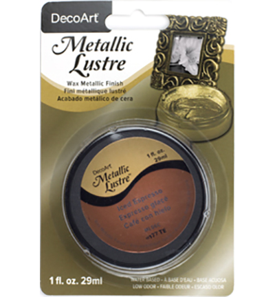 DecoArt - Metallic Lustre, Iced Espresso