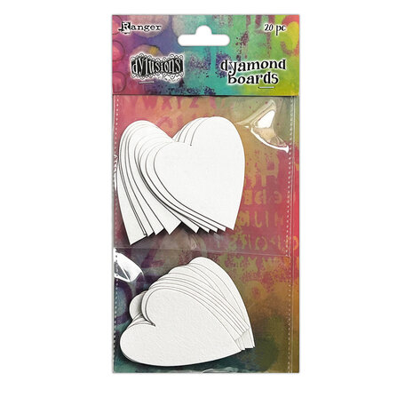 Ranger - Dyan Reaveley Dylusions Dyamond Boards - Hearts (20pcs)