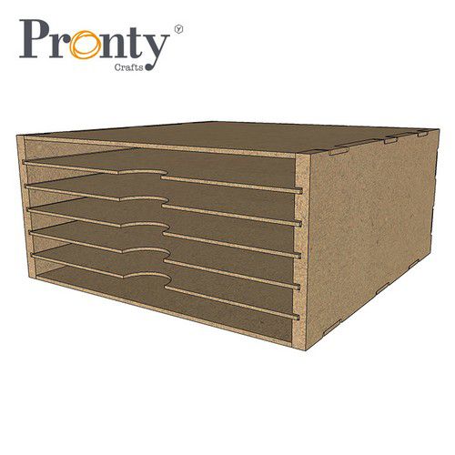 Pronty MDF Aufbewahr system Paper Storage Big Box