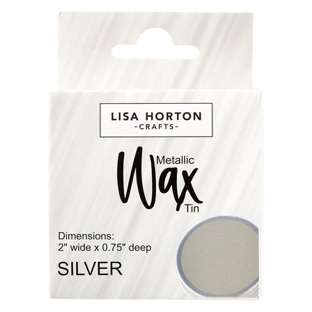 Lisa Horton Crafts Water Based Wax Tin - Silver