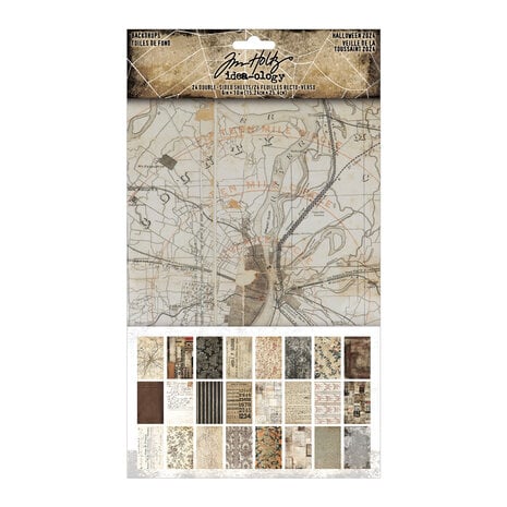 Idea-ology - Tim Holtz Halloween Backdrops