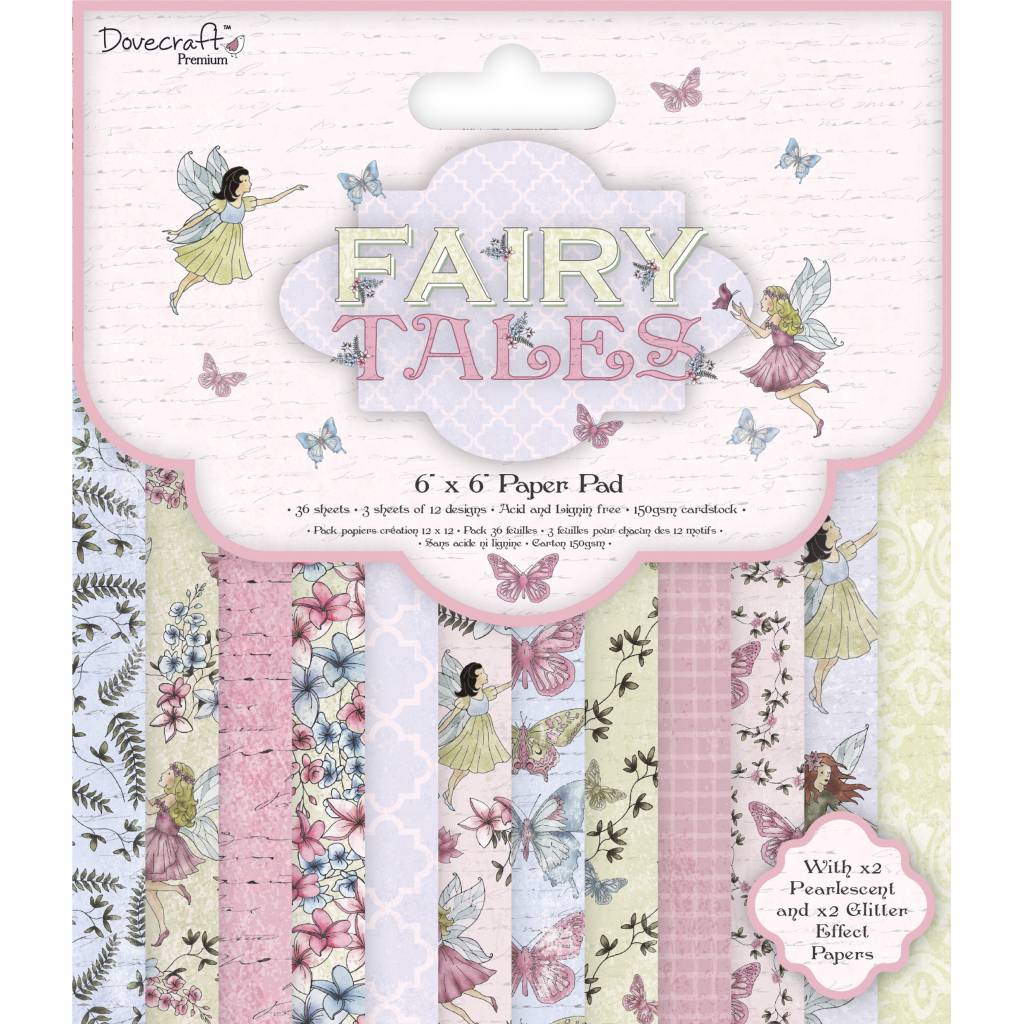 dovecraft-fairy-tales-6x6-inch-paper-pad-dcpap129