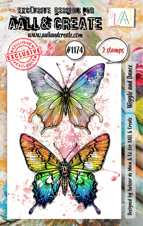 AALL & Create - Stamp Set A7 Wiggle & Dance