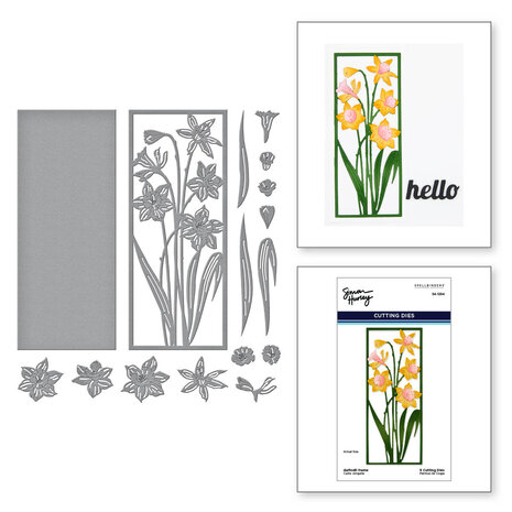 Spellbinders - Daffodil Frame Etched Dies