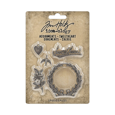 Idea-ology Tim Holtz Adornments Sweetheart 