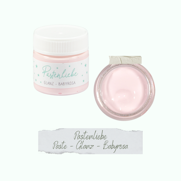 Creative-Depot  -  Paste - Glanz - Babyrosa - Pastenliebe 