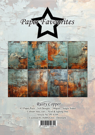 Paper Favourites - Rusty Copper A5 Paper Pad