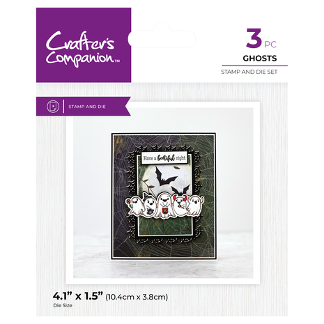 CC - Character Embellish Stamp & Die Ghosts