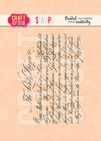  Craft & You Design - Script Stamps