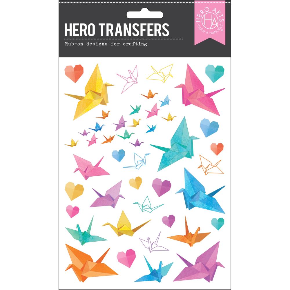 Hero Arts Hero Transfers -  Origami Cranes