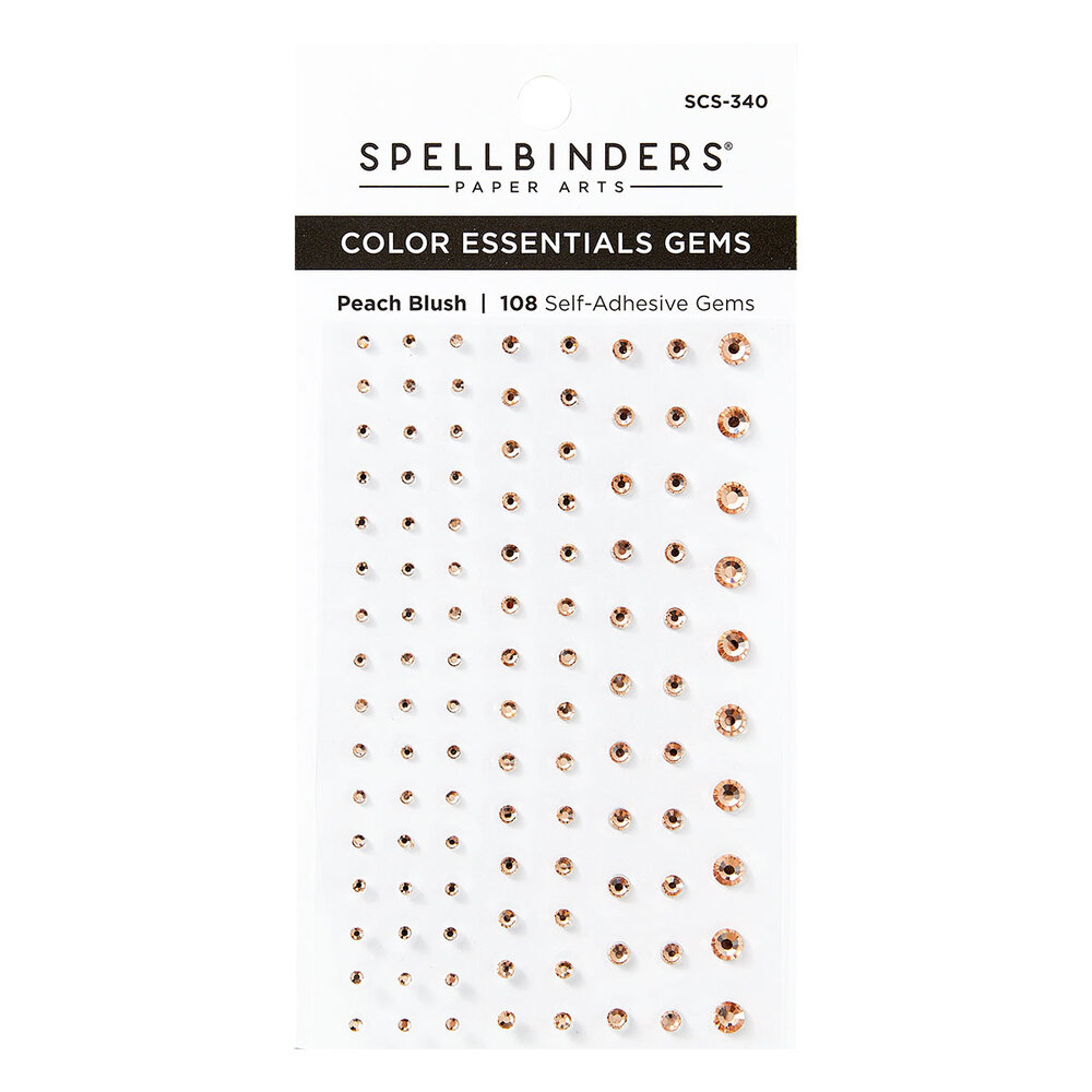 Spellbinders - Peach Blush Color Essentials Gems