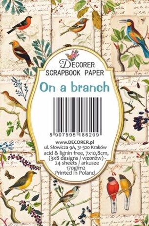 Decorer - On a Branch Paper Pack