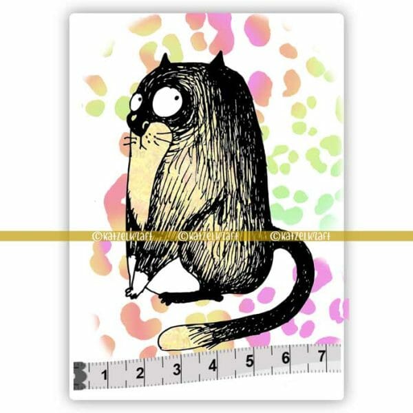 Katzelkraft - Stempel Big Cats 02 - Scrapbooking Stempel