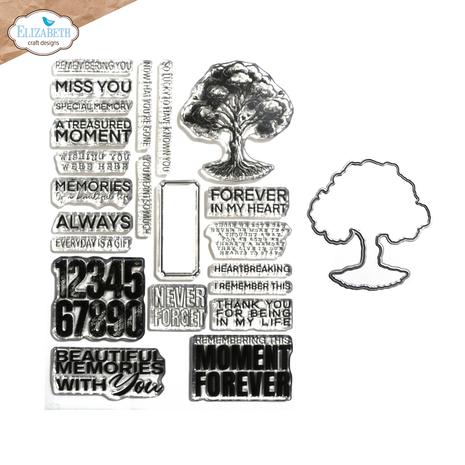 Elizabeth Craft Designs  - Card Lab Stamp and Die Set Tree of Life