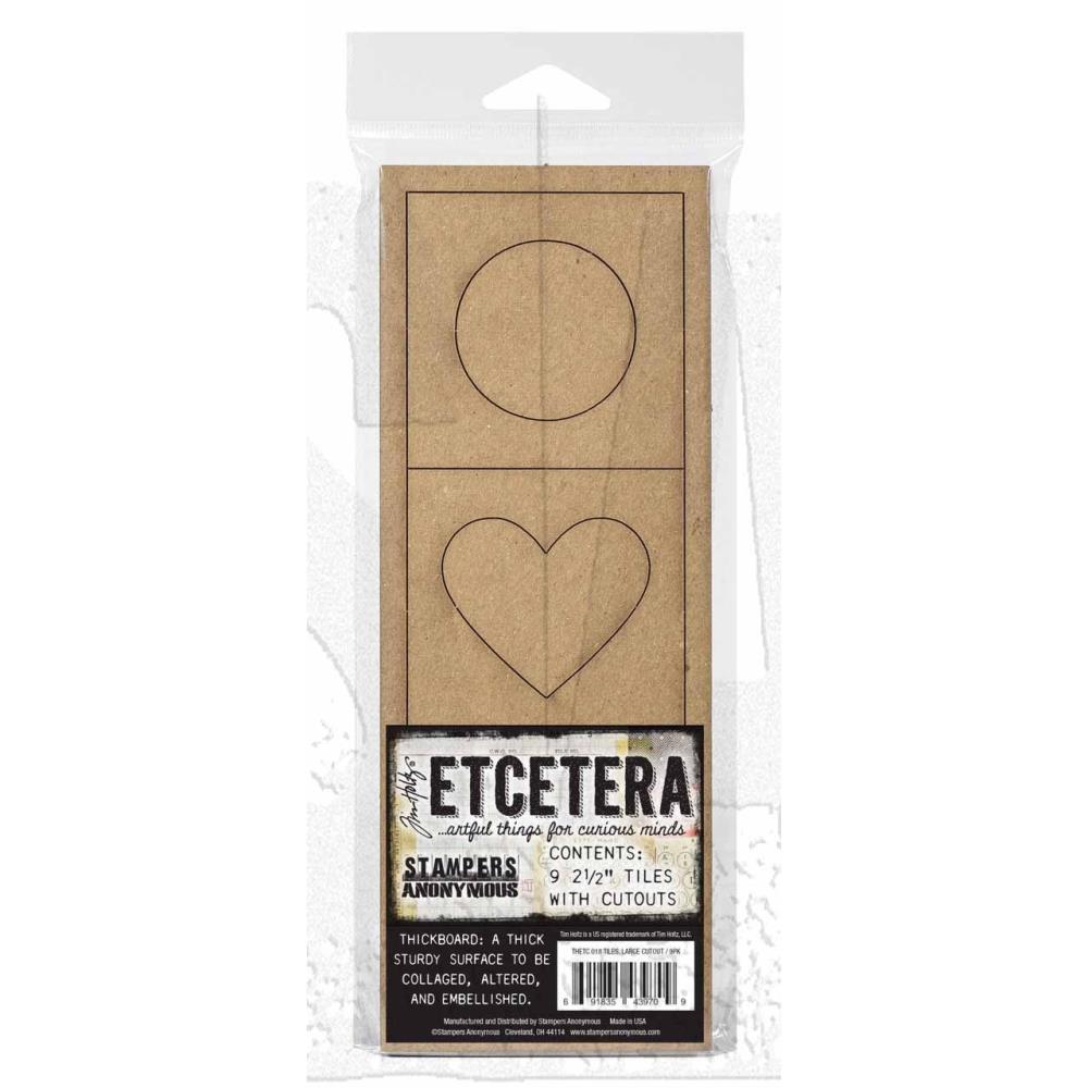 Tim Holtz Etcetera Tiles- Large Cutout 