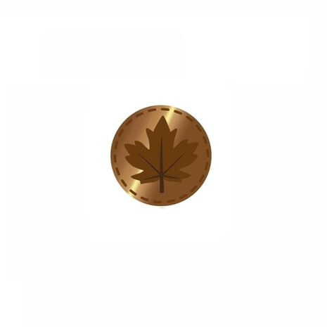 CarlijnDesign - Wax Seal Stamper 28 Autumn Leaf