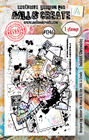 AALL & Create - Stamp Set A7 Inkblot Chronicles 