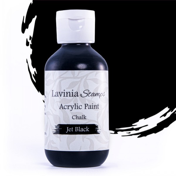 Lavinia - Chalk Acrylic Paint Jet Black