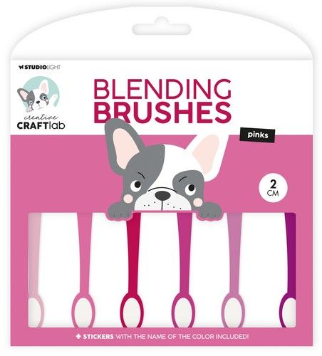 Studio Light Blending brushes 2cm soft brush pinks Ess. nr.15