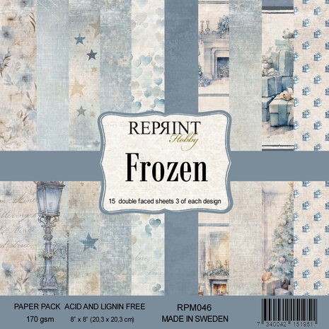 Reprint - Frozen Collection 8x8 Inch Paper Pack