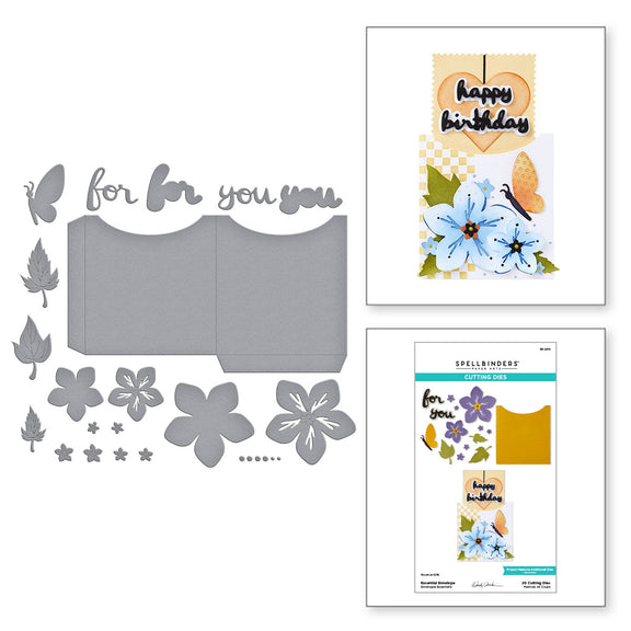 Spellbinders - Essential Envelope Die Set from the Not Your Ordinary Card Collection by Wendy Vecchi 