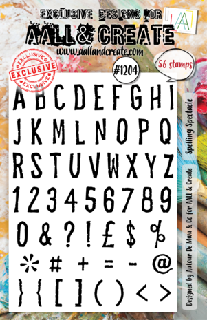 AALL & Create - Stamp Set A5 Spelling Spectacle