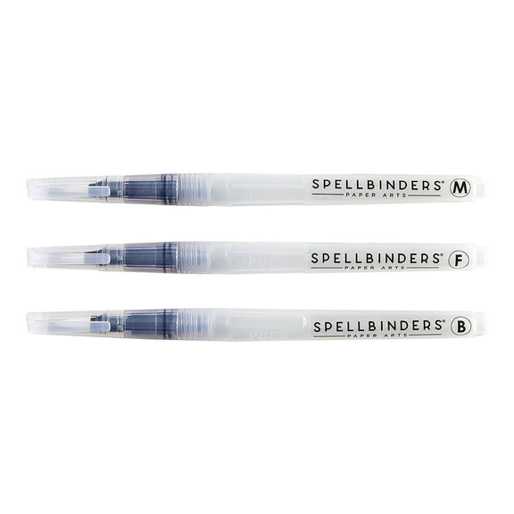 Spellbinders - Water Brush Set - 3 Pack