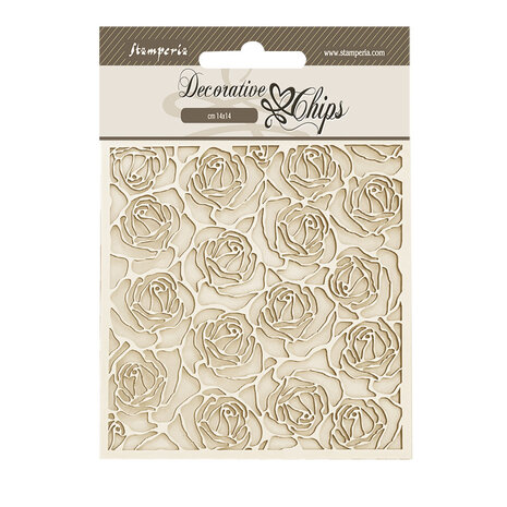 Stamperia - Romance Forever Decorative Chips Pattern