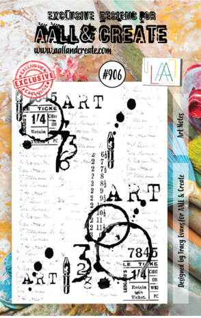 AALL & Create - Stamp Set A7 Art Notes 