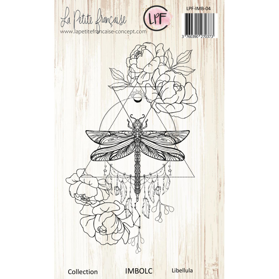 Clear Stamp : Collection IMBOLC - Libellula - La Petite Française