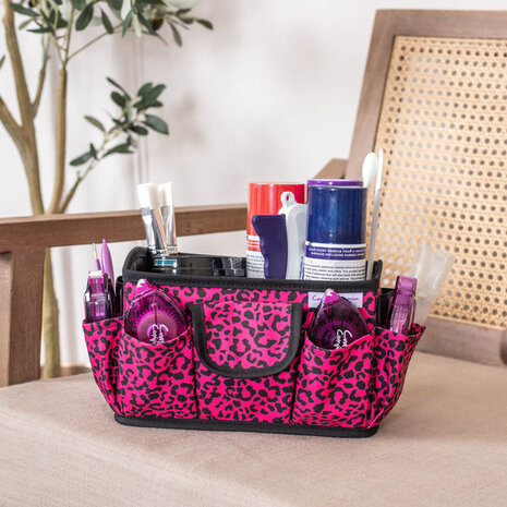 Crafter's Companion - Raspberry Cheetah Tote Desktop