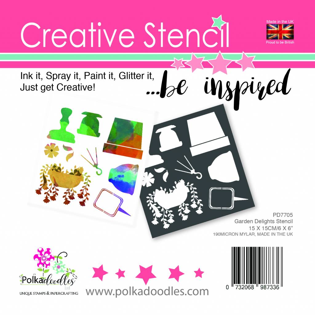 polkadoodles-garden-delights-6x6-inch-stencil-pd77