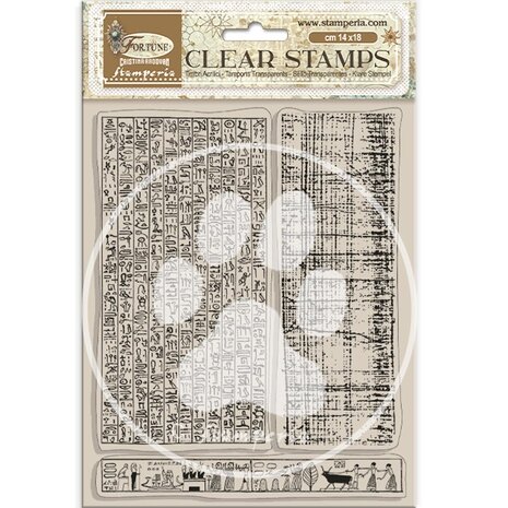 Stamperia - Fortune Clear Stamps Egypt