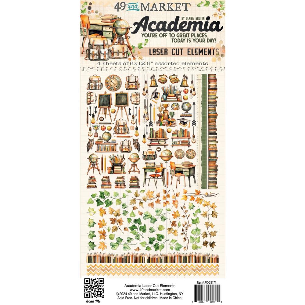 49 And Market - Academia Laser Cut Outs Elements