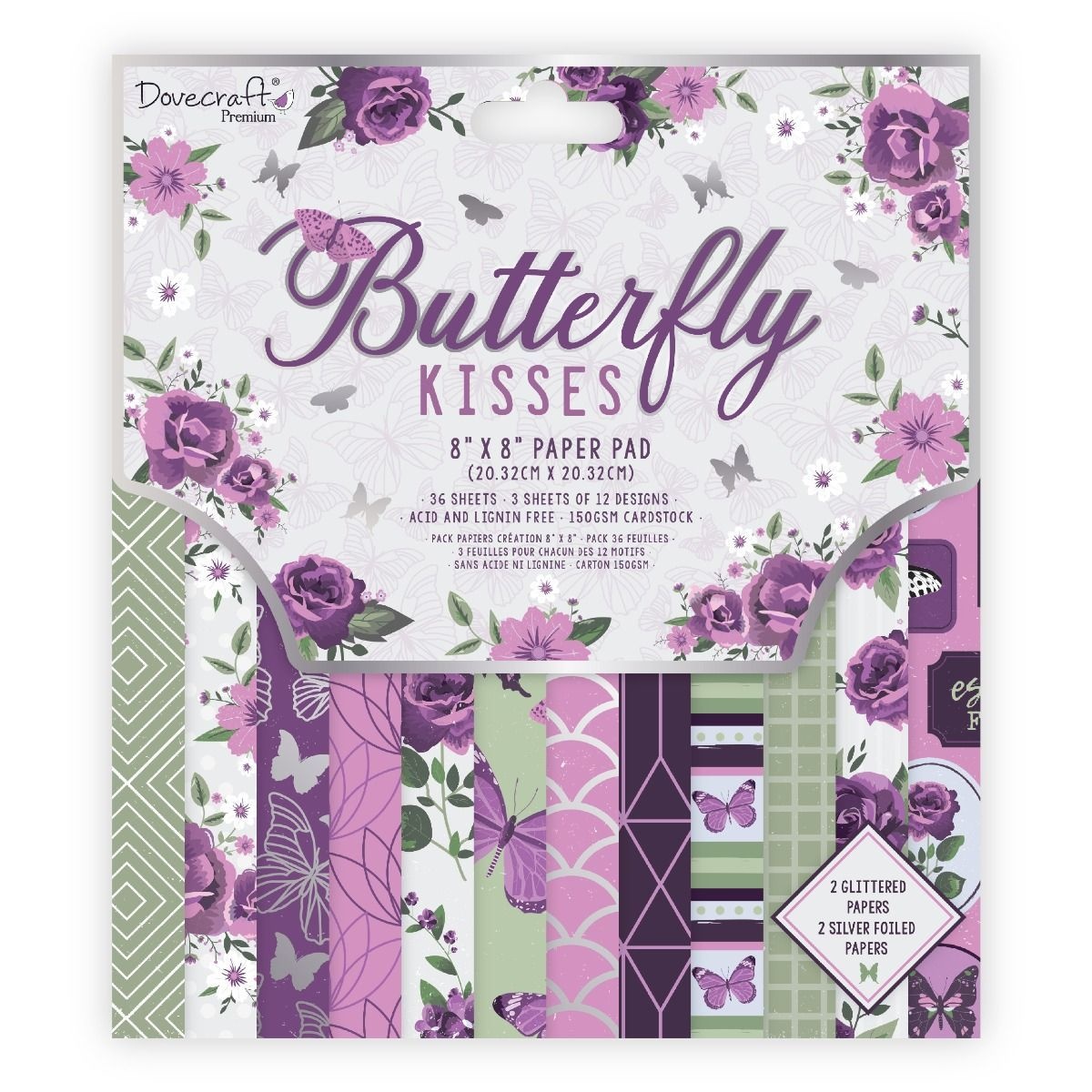 dovecraft-butterfly-kisses-8x8-inch-paper-pack-dcp