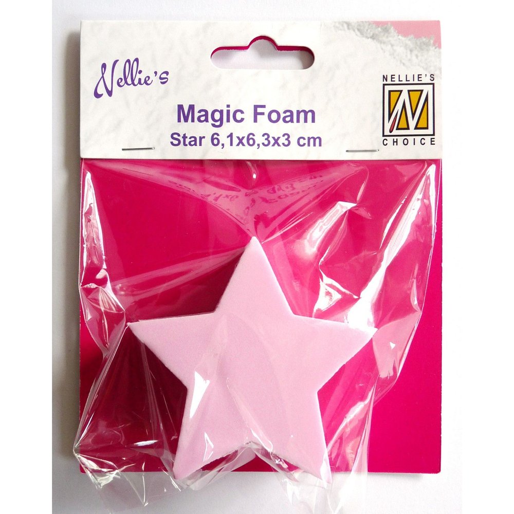 Nellie Magic Foam Block STAR