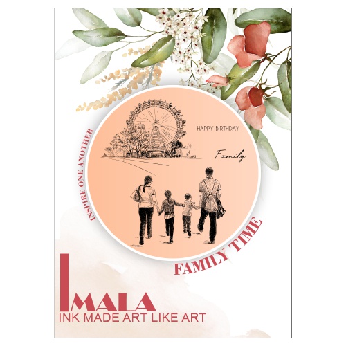 IMALA - A5 STAMP - FAMILY TIME - 090524H