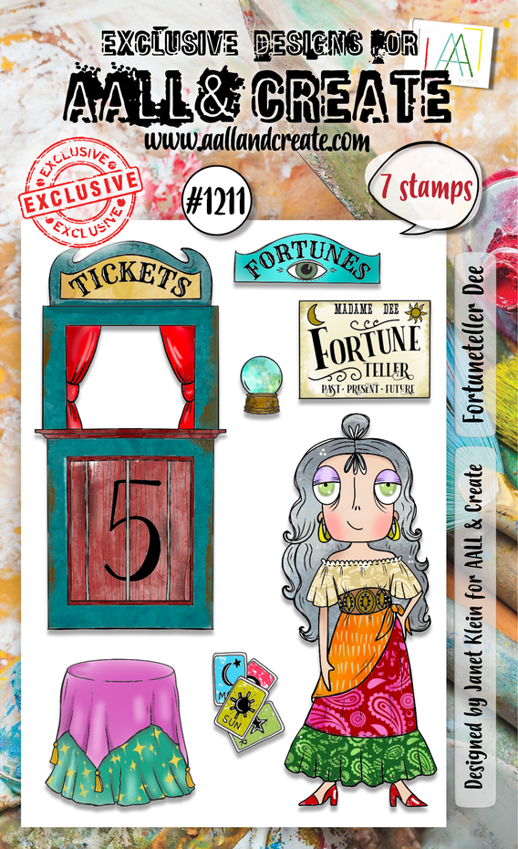 AALL & Create - Stamp Set A6 Fortuneteller Dee