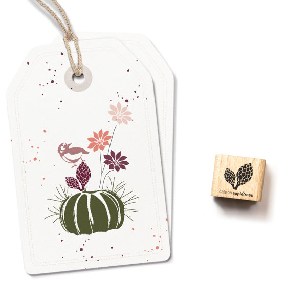 cats on appletrees - Ministempel Knospen 1